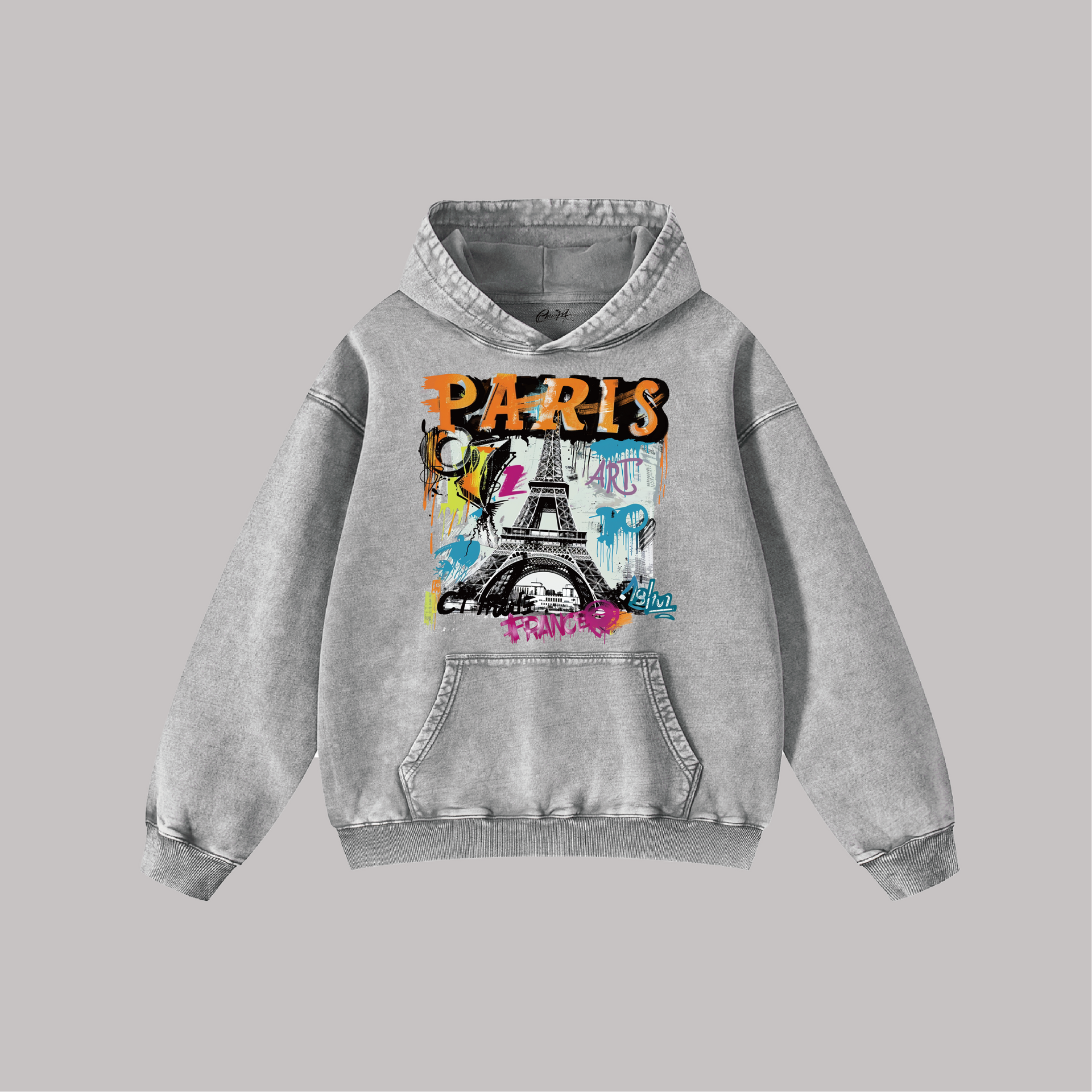 Street Art - Oversize Vintage Hoodie