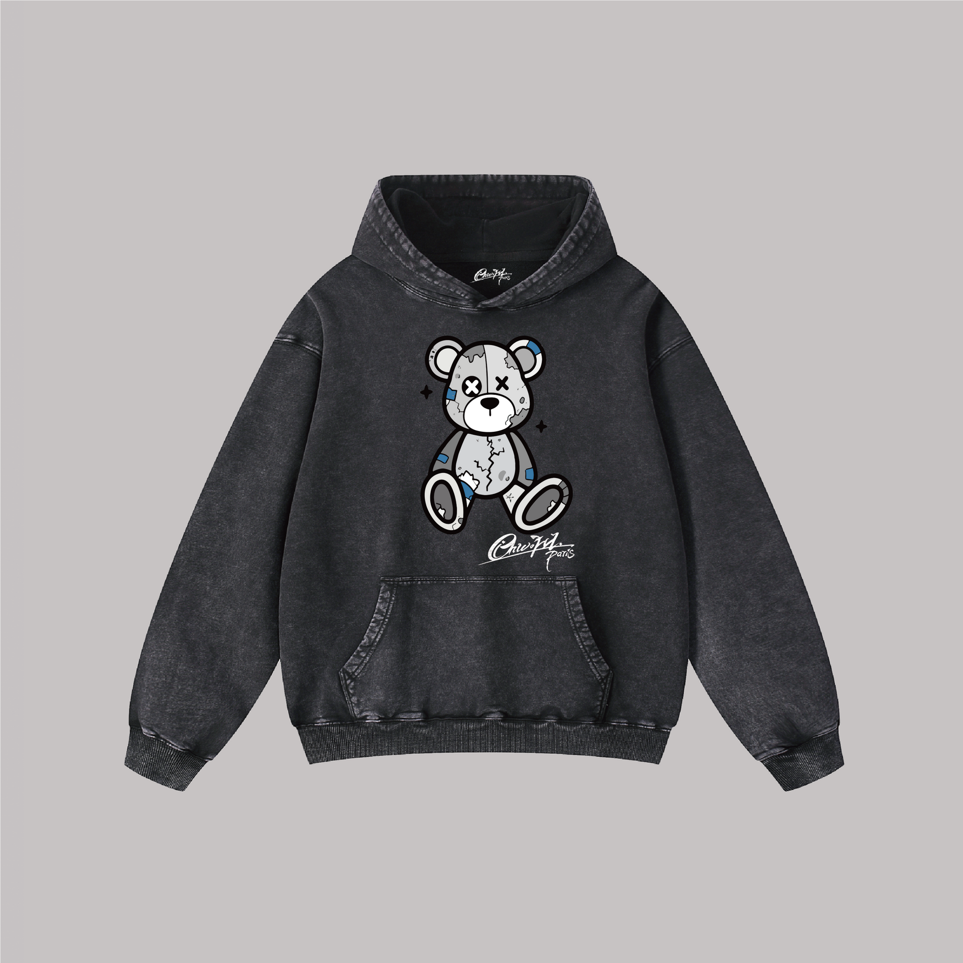 Teddy X - Oversize Vintage Hoodie