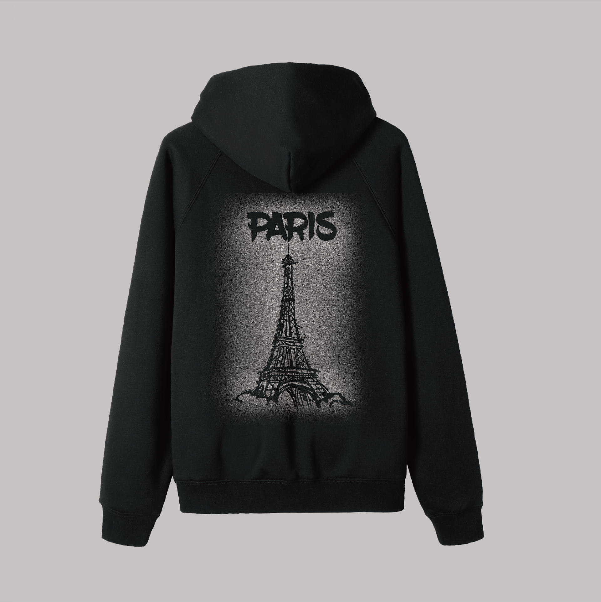 Paris sous la brume - Relaxed Hoodie