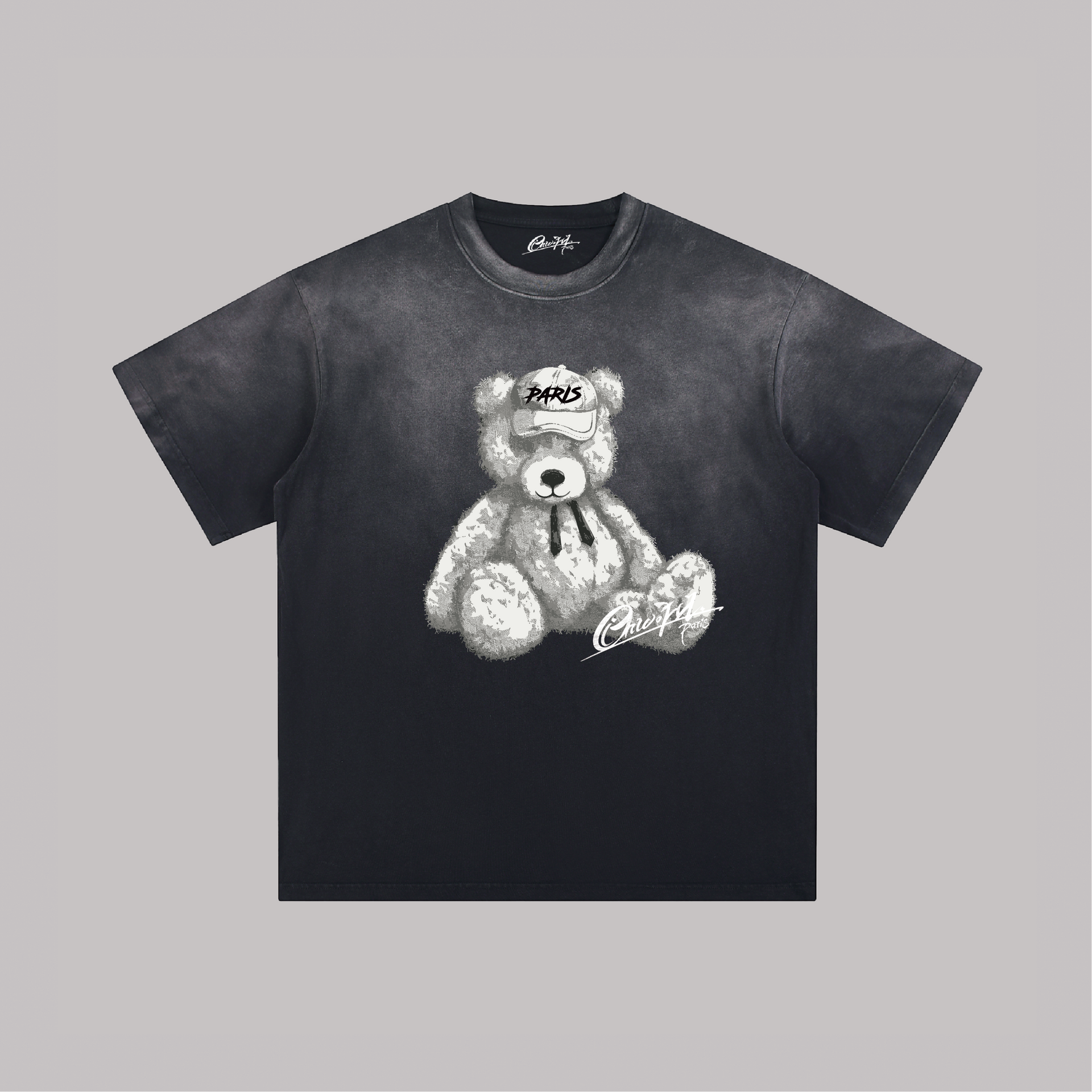 The Paris Teddy - Oversize Vintage Tee