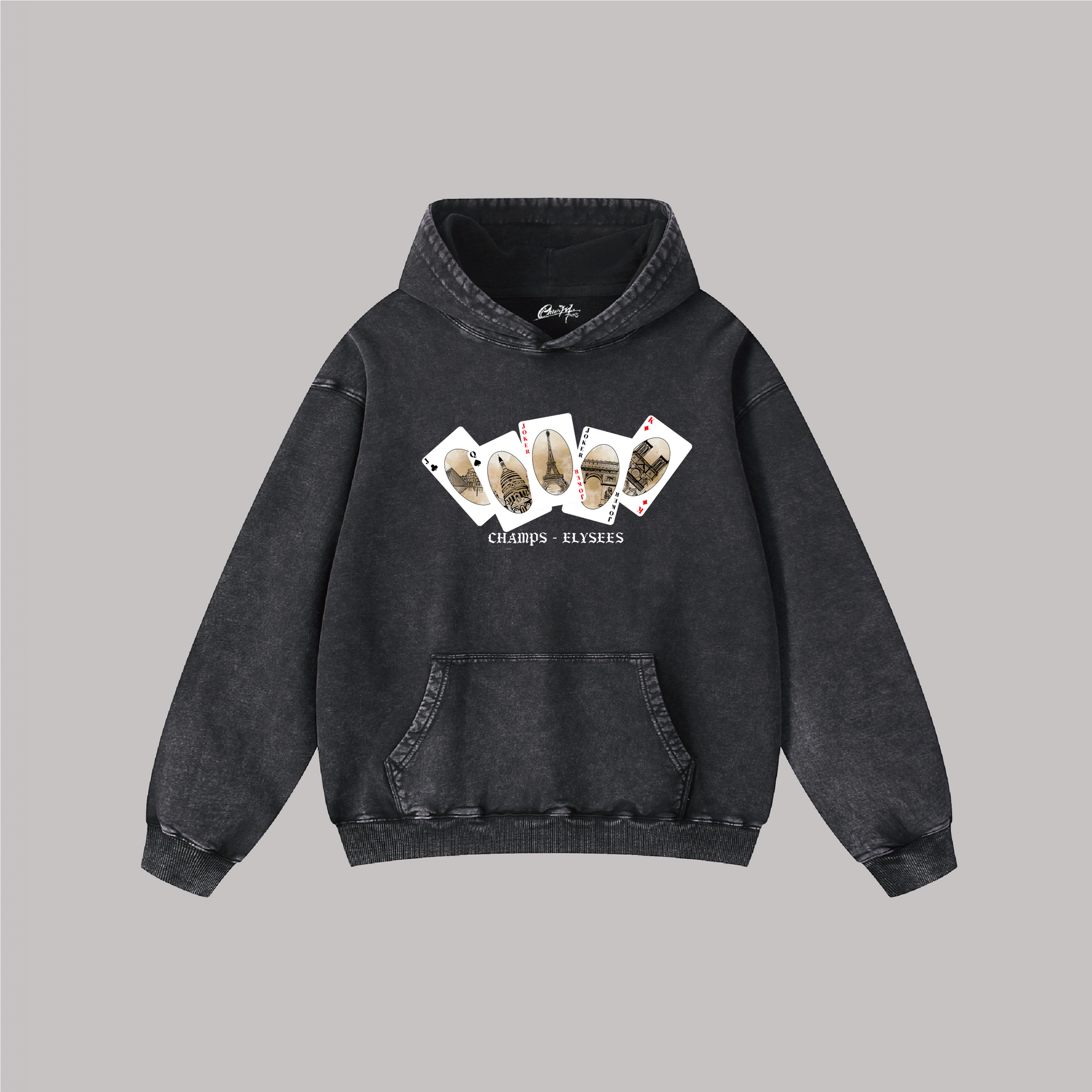 Paris Ace - Oversize Vintage Hoodie
