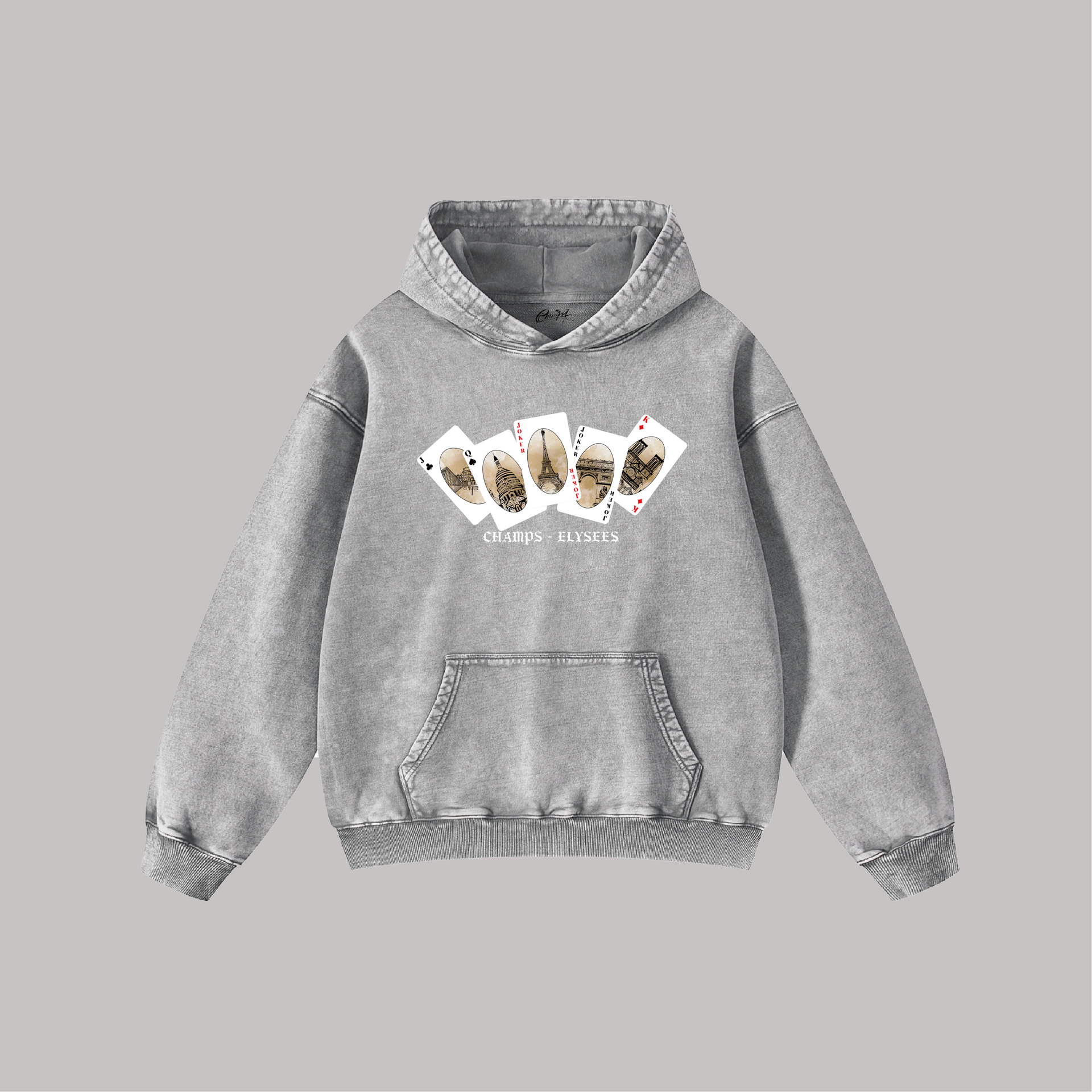 Paris Ace - Oversize Vintage Hoodie