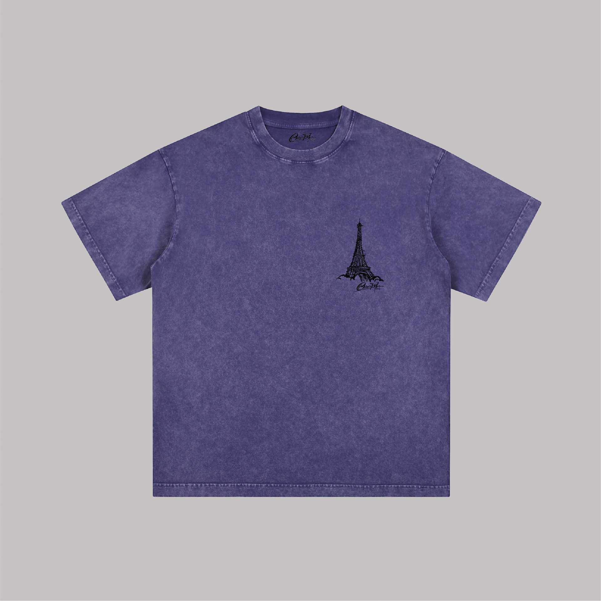 Eiffel Signature - Oversize Vintage Tee