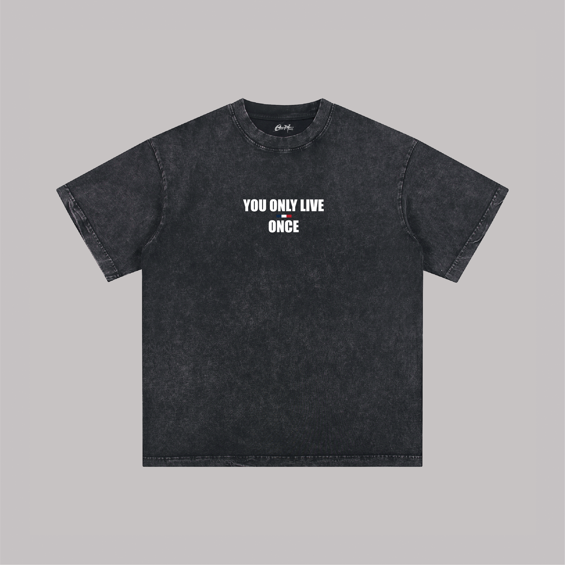 Tee-Shirt Délavé Vintage Oversize Only Once