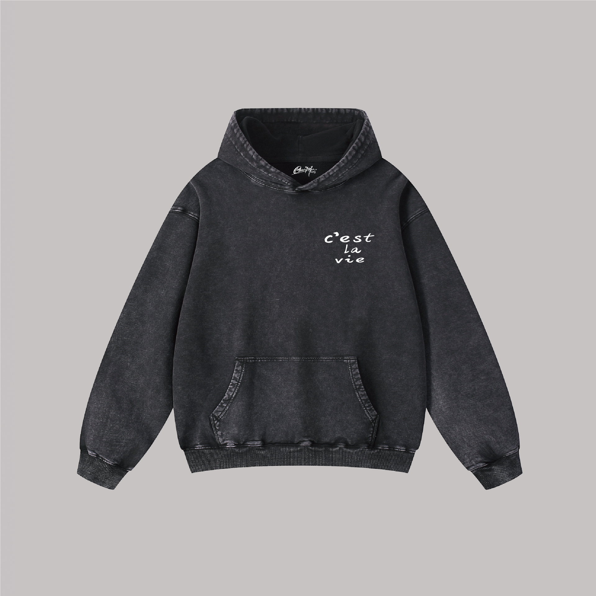 C'est La Vie - Oversize Vintage Hoodie