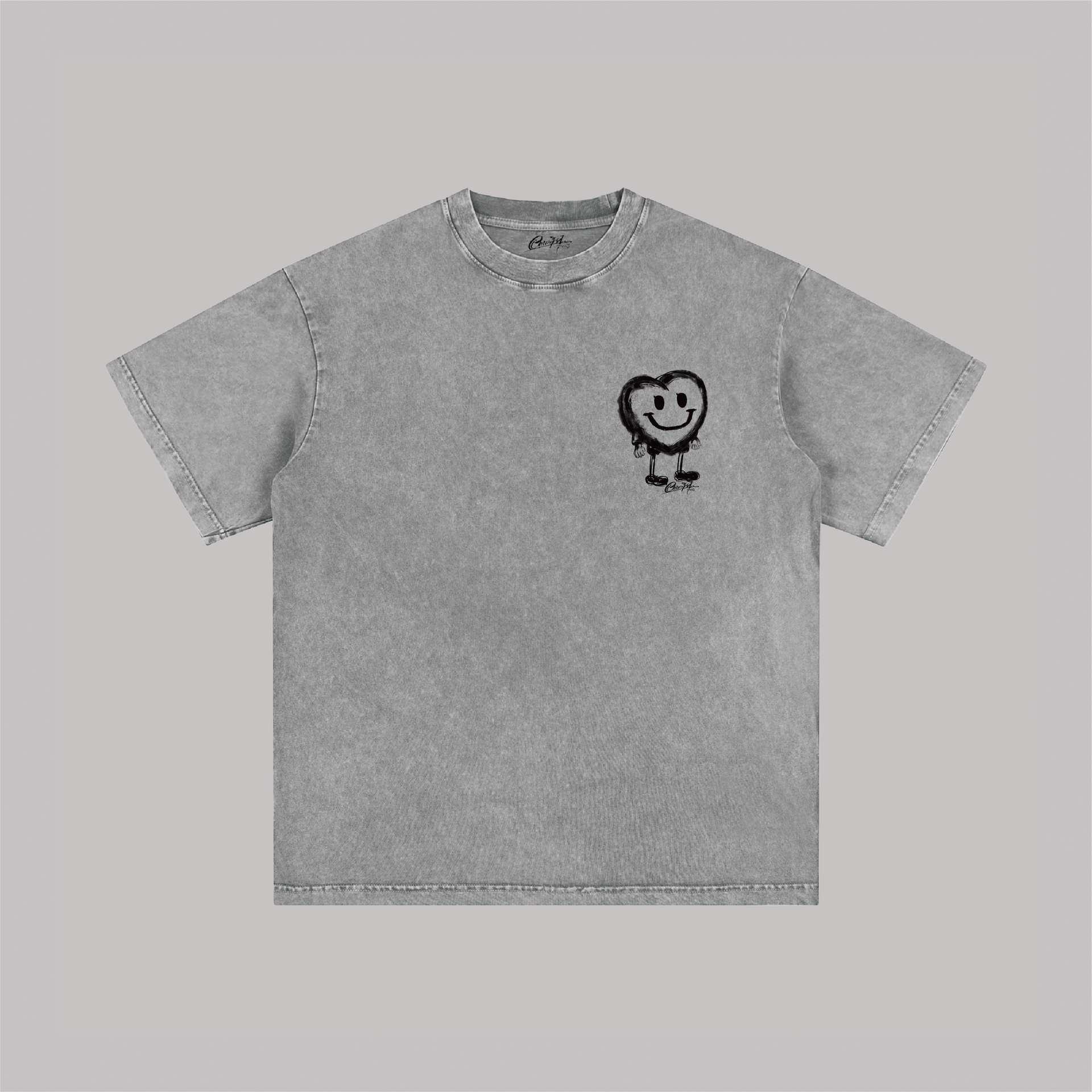 Love Smile - Oversize Vintage Tee