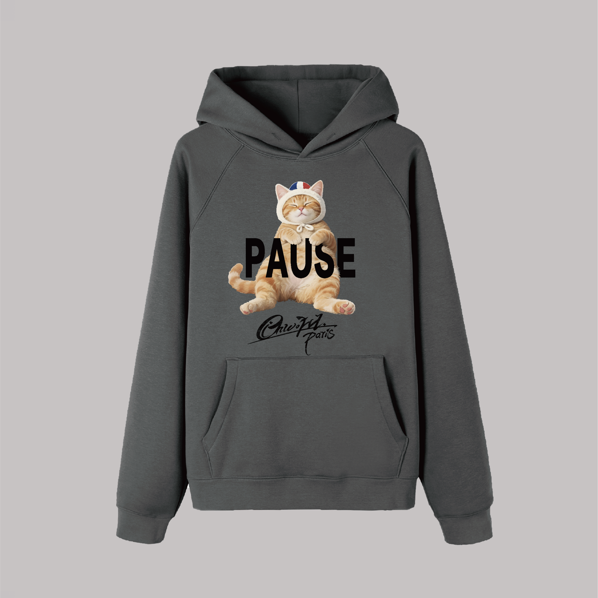 Une Pause s'impose - Relaxed Hoodie